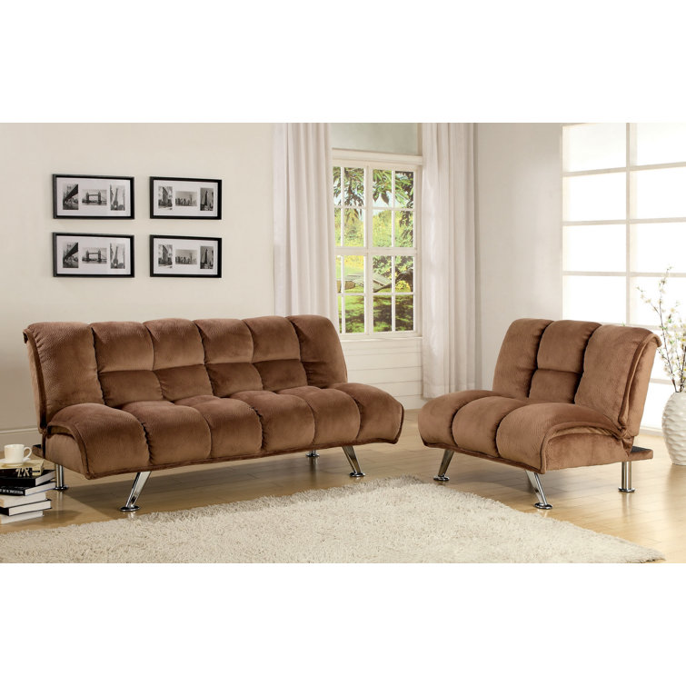 Hokku Designs 2 Piece Sleeper Living Room Set & Reviews | Wayfair